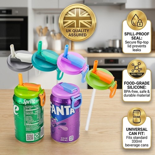 Soda can lids with - 4,