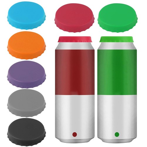 Soft silicone can lids - silicone, for