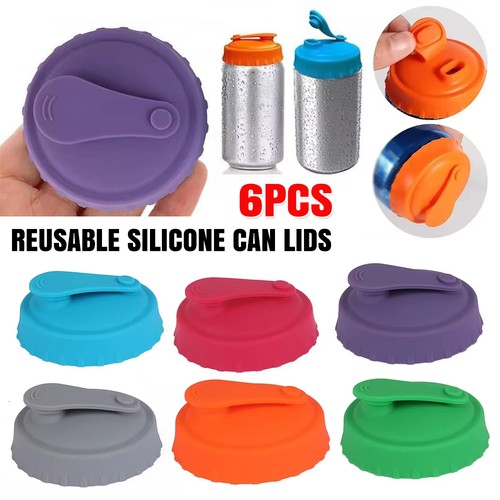 Reusable silicone can lids - reusable,