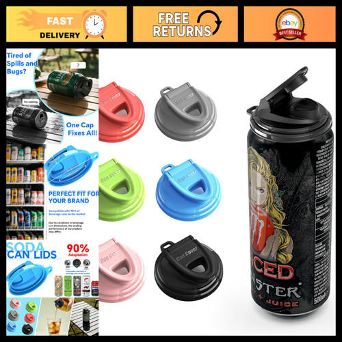 Reusable soda can lids - soda,