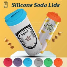 6Pcs Silicone Soda Can Lids