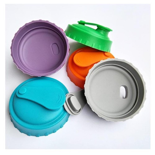 6pcs silicone soda can lids - silicone,