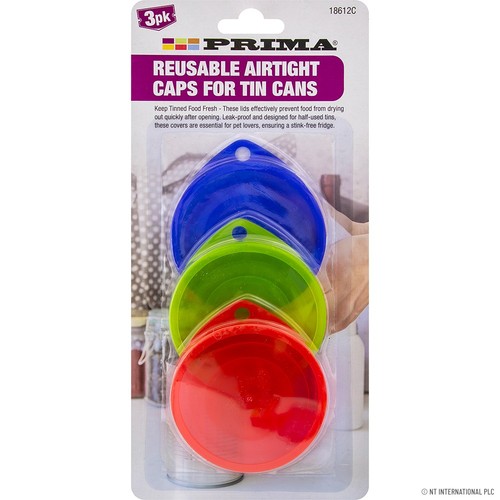 Pack plastic can caps - 3,