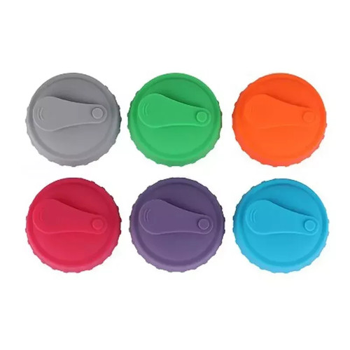 Flip top silicone fizzy - top,